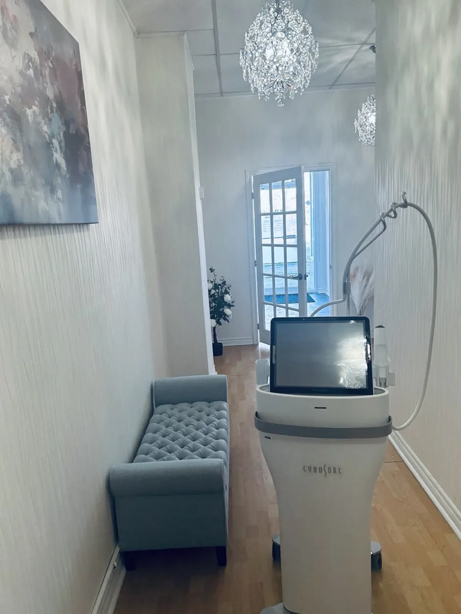Potenza RF microneedling device at Pureté Medical Spa in Etobicoke, Toronto